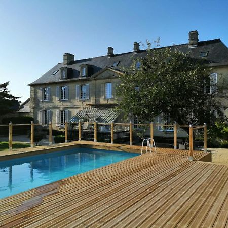Bed & Breakfast Chateau Les Cedres Bretteville-l'Orgueilleuse Bagian luar foto