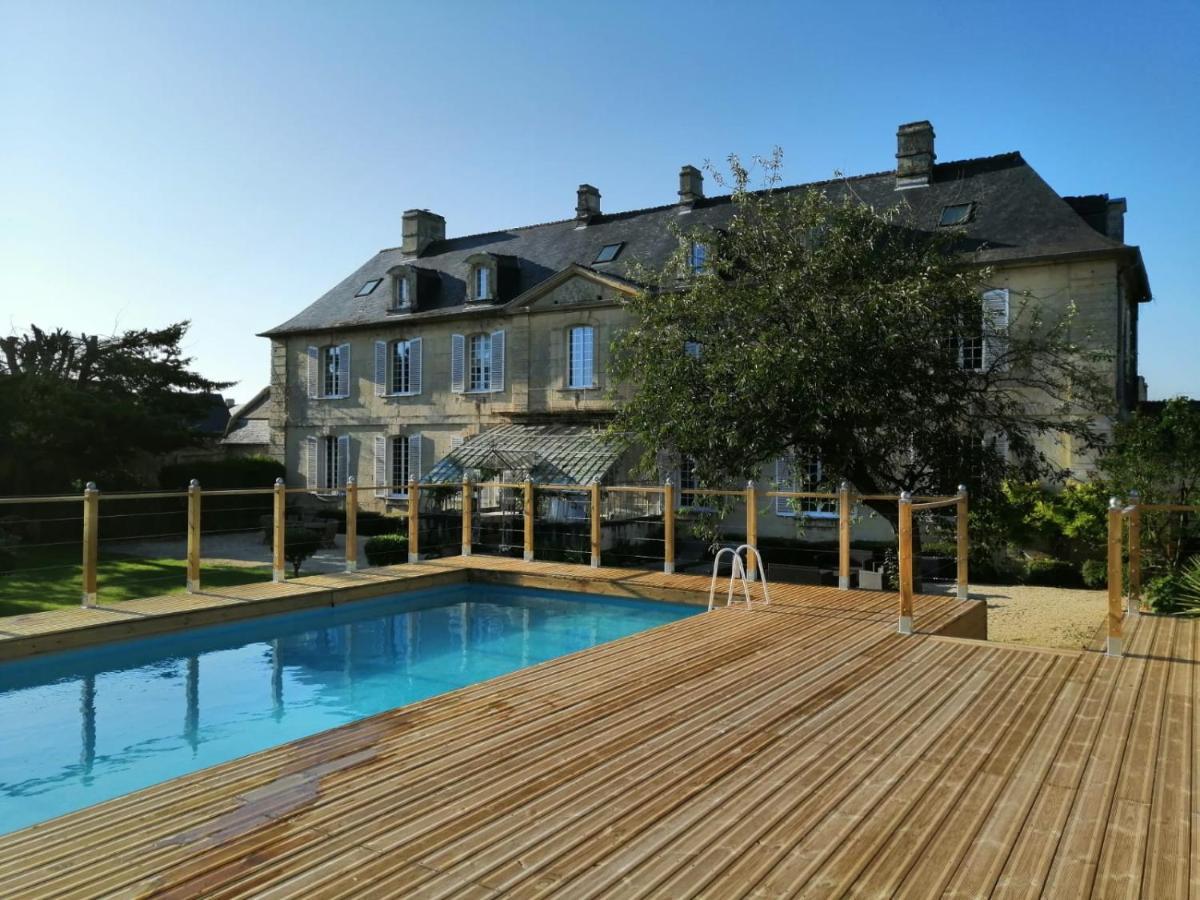 Bed & Breakfast Chateau Les Cedres Bretteville-l'Orgueilleuse Bagian luar foto