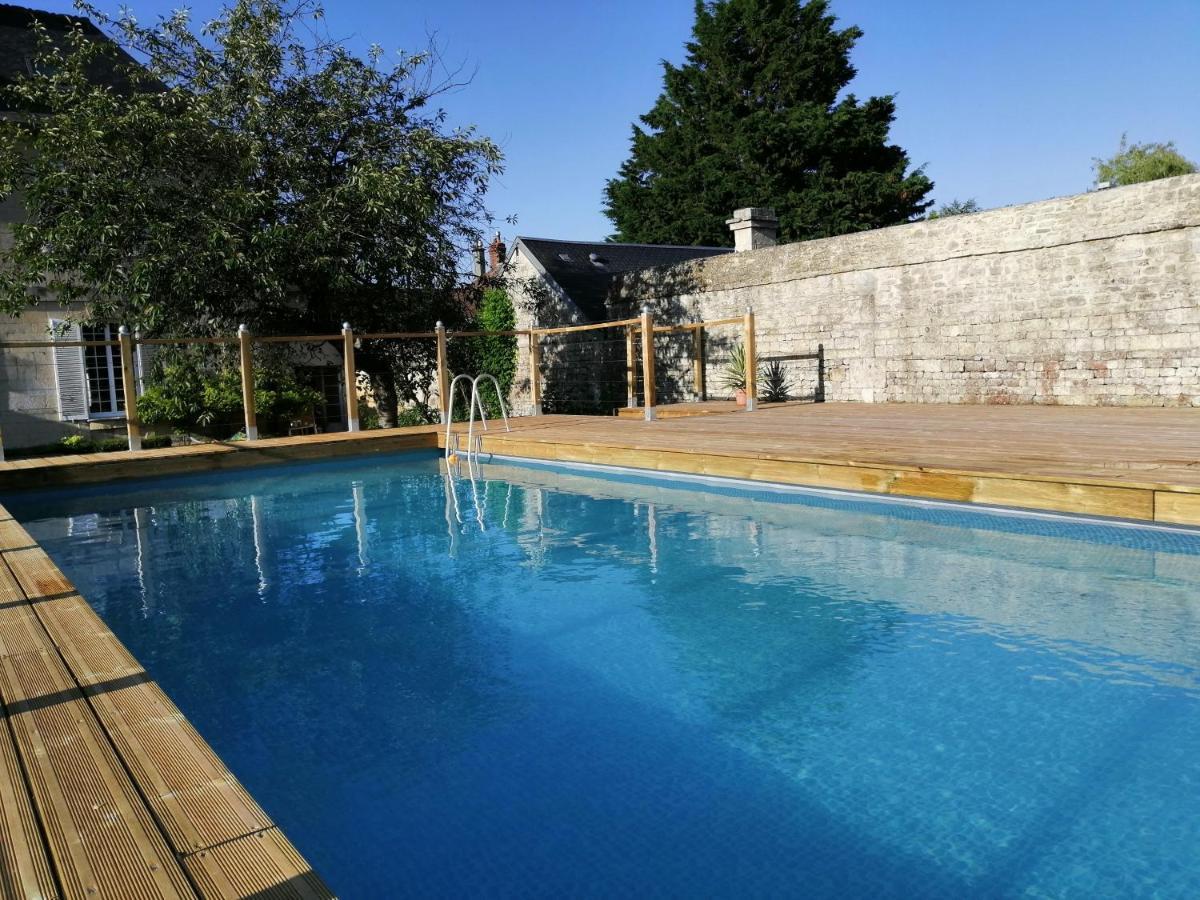 Bed & Breakfast Chateau Les Cedres Bretteville-l'Orgueilleuse Bagian luar foto