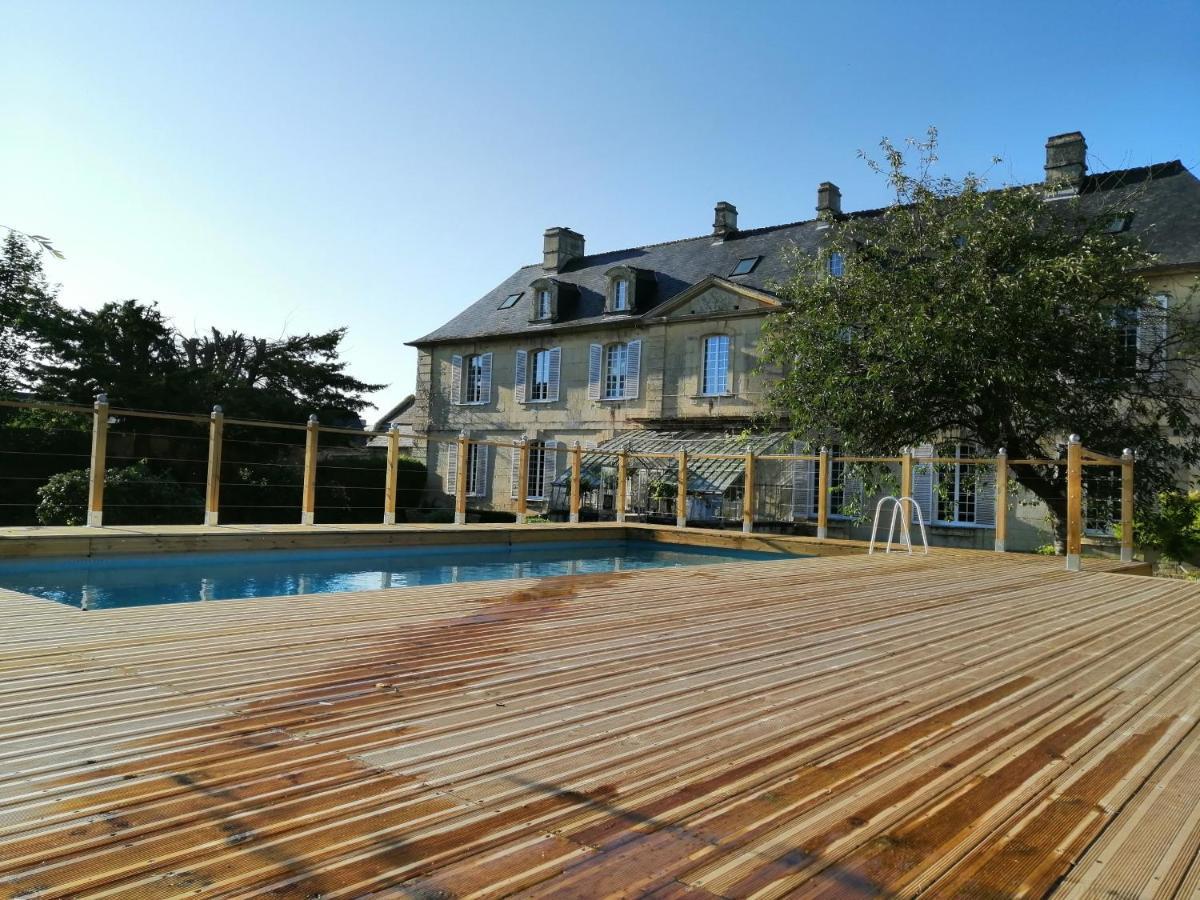 Bed & Breakfast Chateau Les Cedres Bretteville-l'Orgueilleuse Bagian luar foto