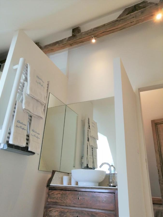 Bed & Breakfast Chateau Les Cedres Bretteville-l'Orgueilleuse Bagian luar foto