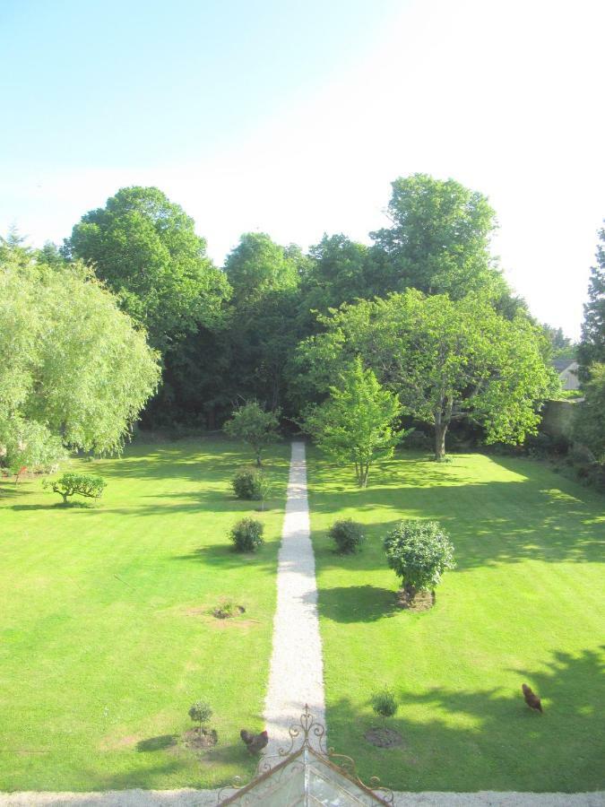 Bed & Breakfast Chateau Les Cedres Bretteville-l'Orgueilleuse Bagian luar foto