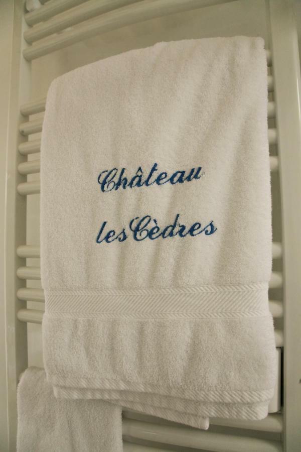 Bed & Breakfast Chateau Les Cedres Bretteville-l'Orgueilleuse Bagian luar foto