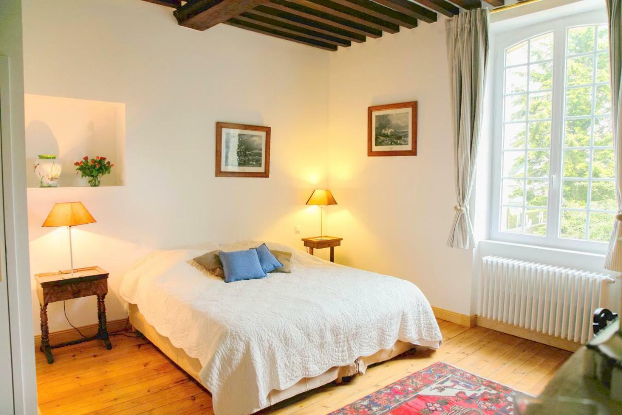 Bed & Breakfast Chateau Les Cedres Bretteville-l'Orgueilleuse Bagian luar foto